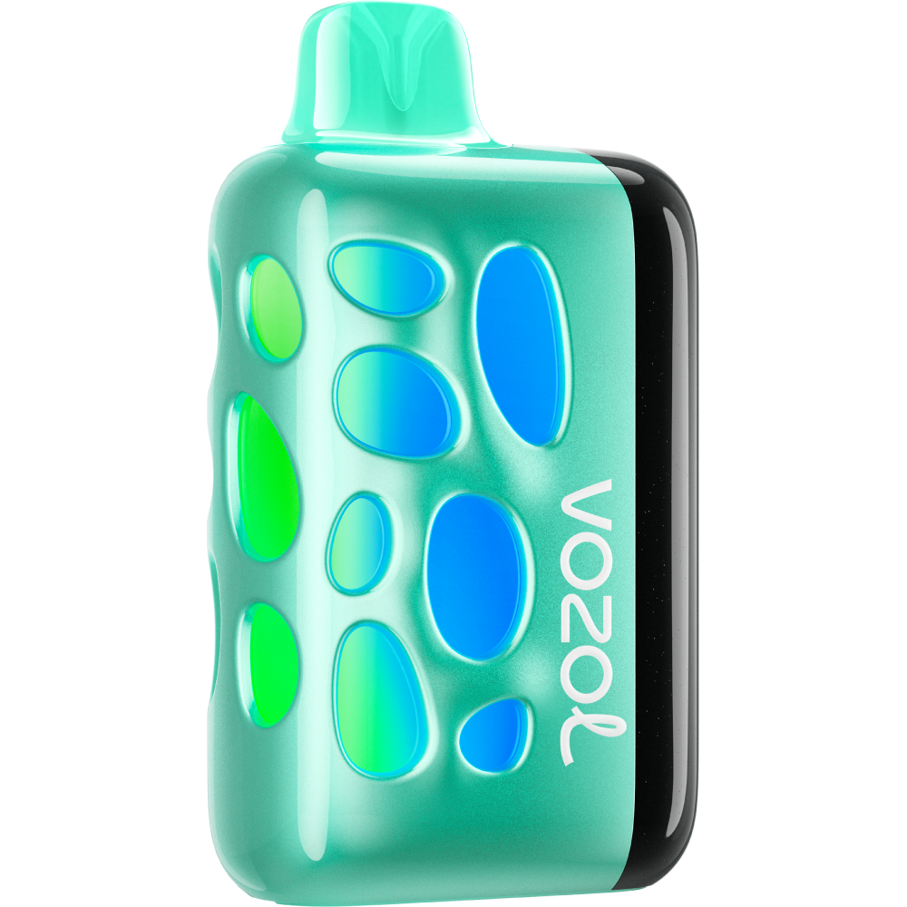 Photos and appearance — VOZOL RAVE 40000 Cool Mint