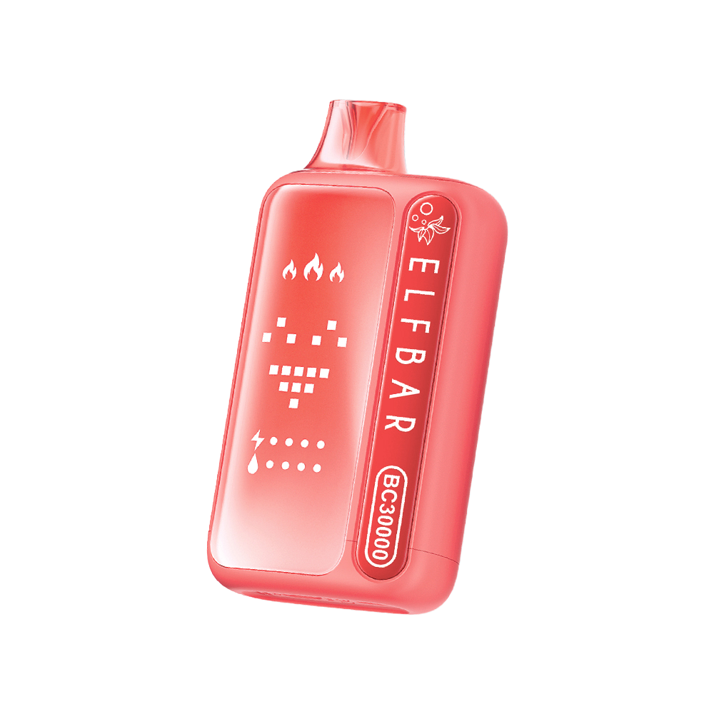 Photos and appearance — ELFBAR BC30000 Pomegranate Raspberry Lime