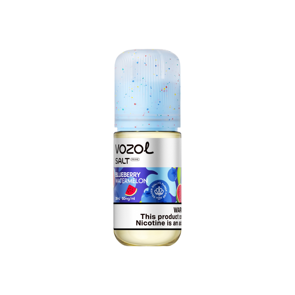 Photos and appearance — VOZOL SALT PRIME 30 ML Blueberry Watermelon