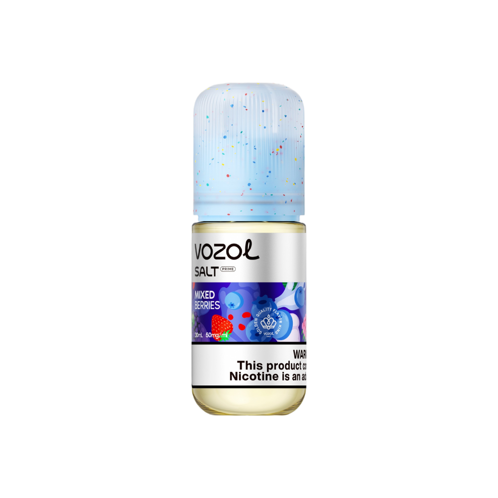Photos and appearance — VOZOL SALT PRIME 30 ML Mixed Berries