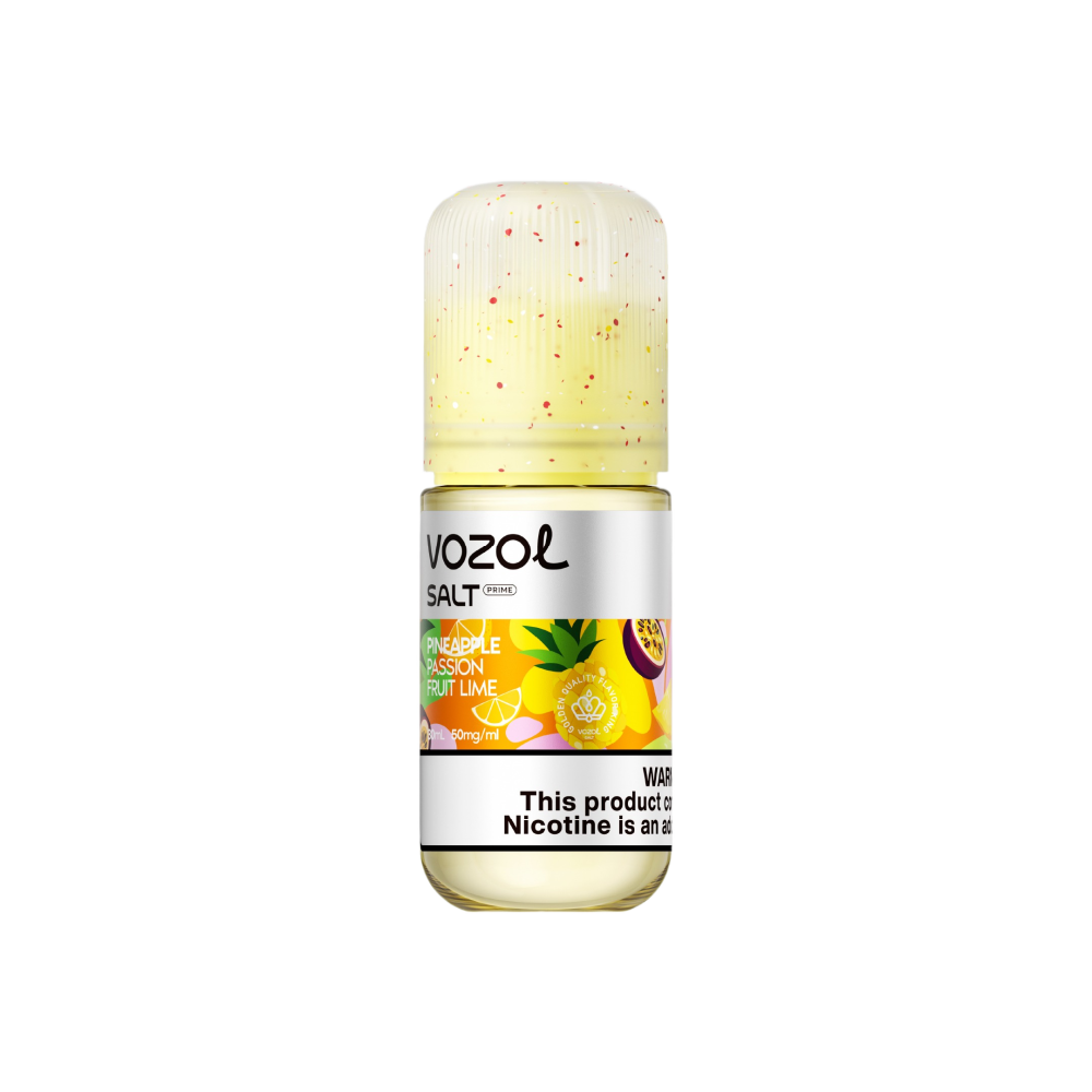 Photos and appearance — VOZOL SALT PRIME 30 ML Pineapple Passion Fruit Lime