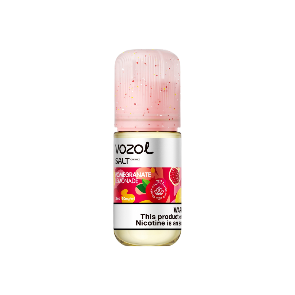 Photos and appearance — VOZOL SALT PRIME 30 ML Pomegranate Lemonade