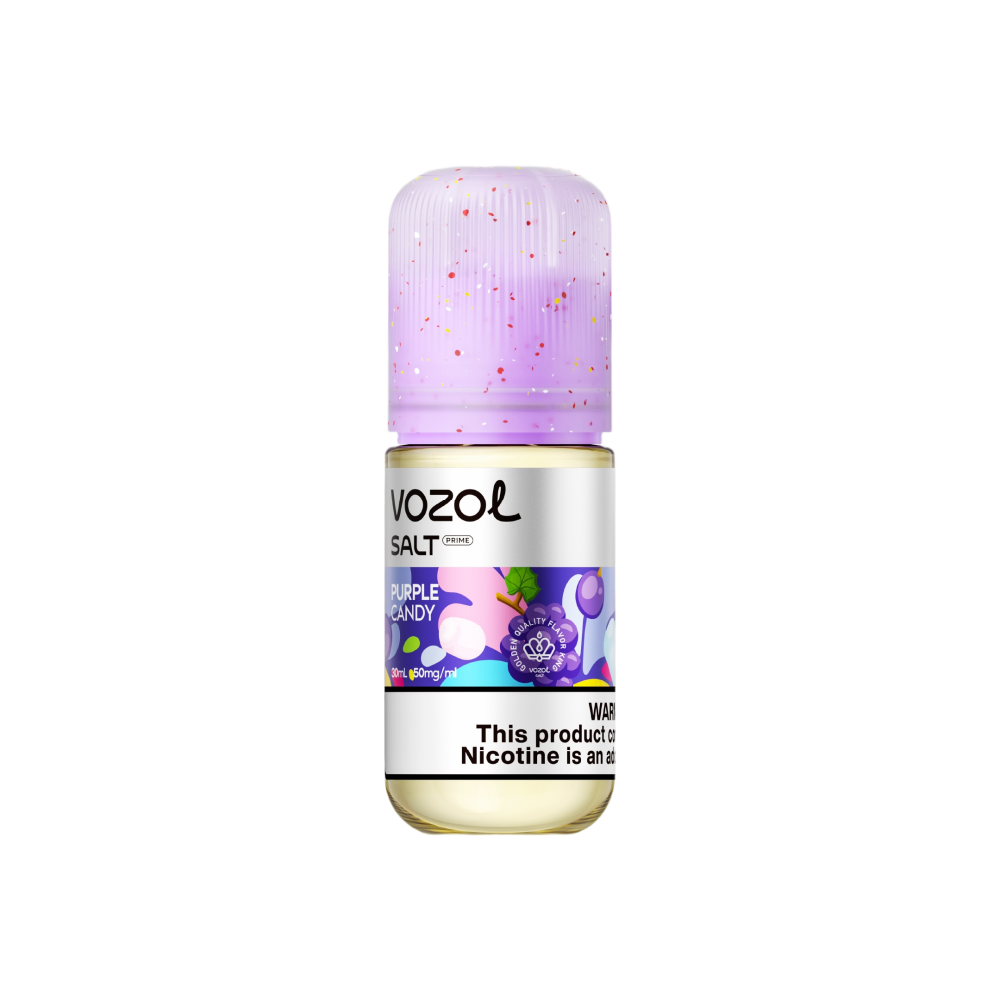 Photos and appearance — VOZOL SALT PRIME 30 ML Purple Candy