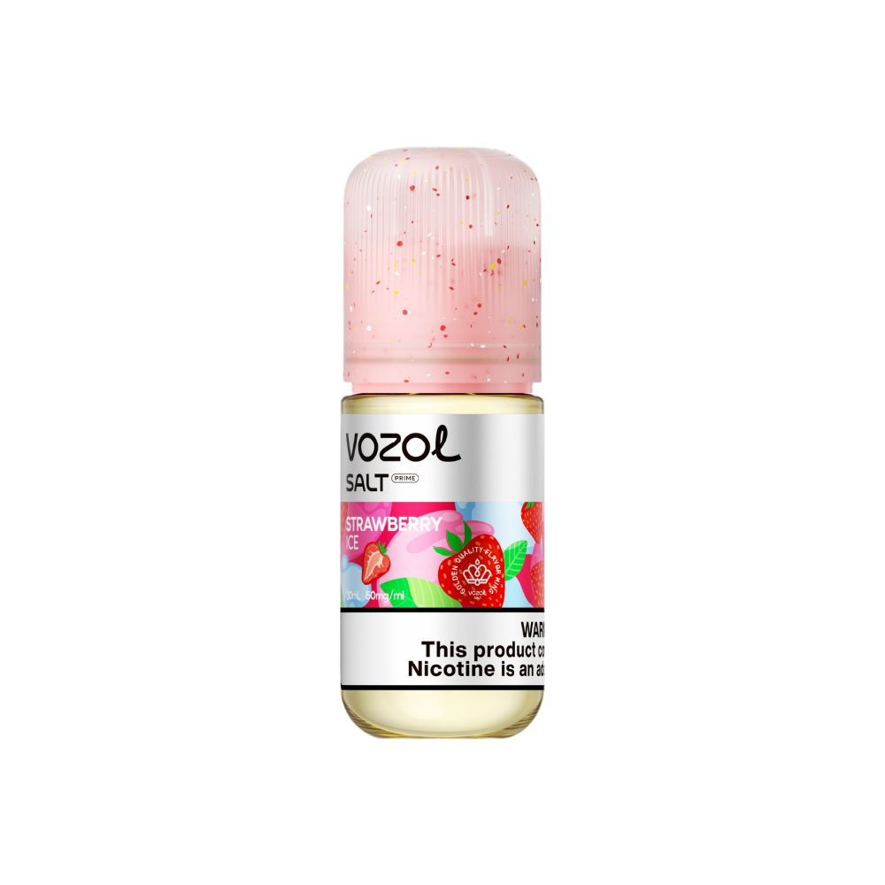 Photos and appearance — VOZOL SALT PRIME 30 ML Strawberry Ice